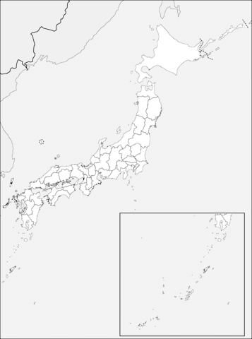 Map of japan coloring page free printable coloring pages