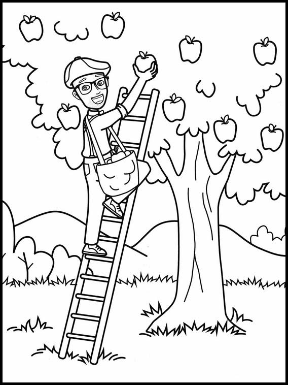 Blippi coloring book