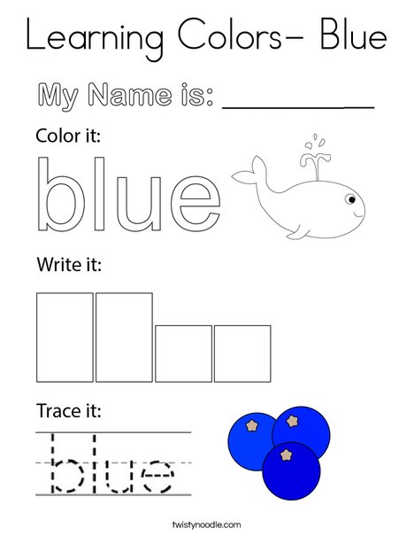 Learning colors