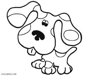 Free printable blues clues coloring pages for kids coolbkids coloring pages for kids cute coloring pages blues clues