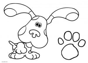 Free printable blues clues coloring pages for kids coolbkids birthday coloring pages online coloring pages blues clues