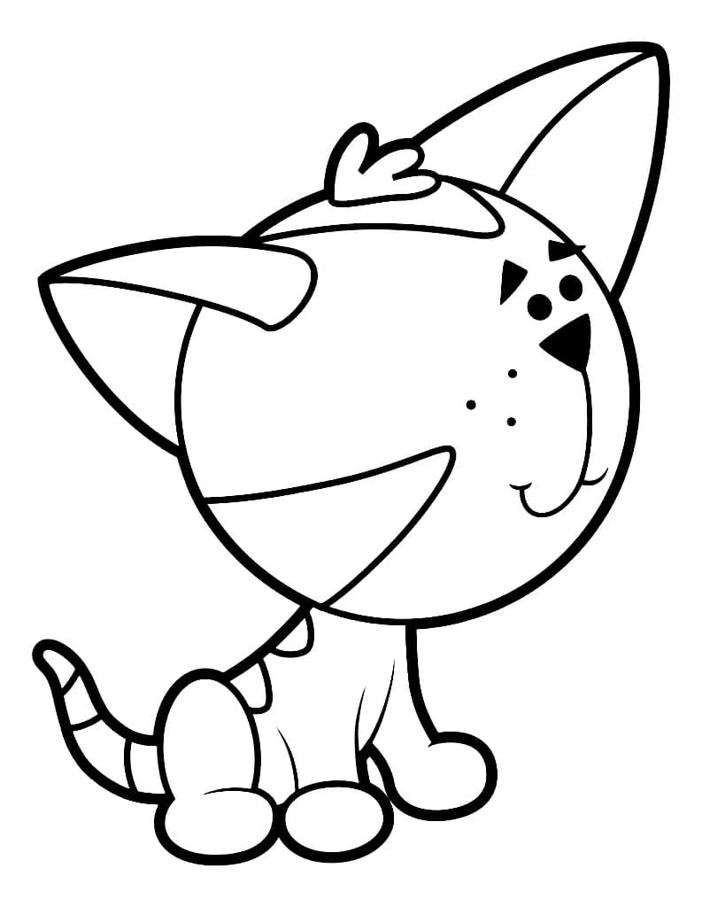 Periwinkle from blues clues coloring page