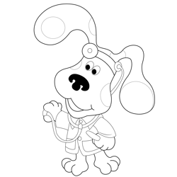 Blues clues coloring pages for kids printable free download