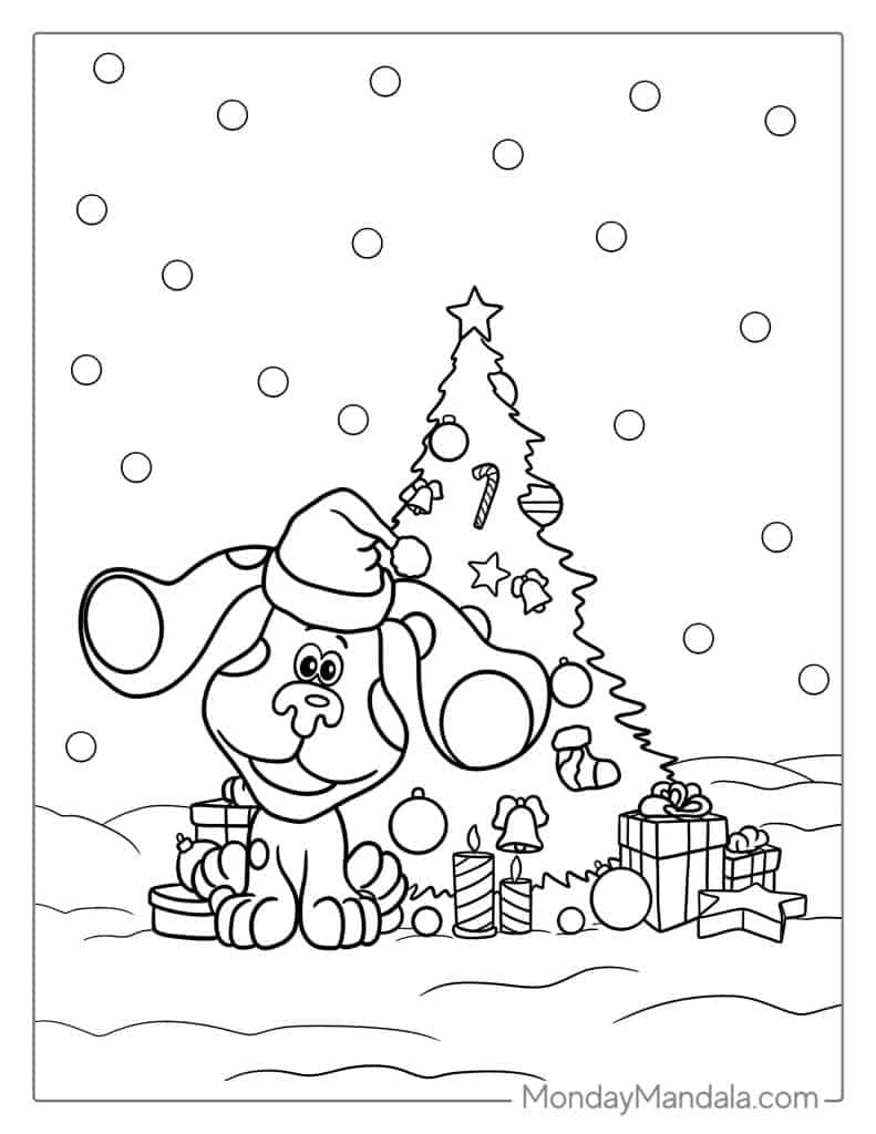 Blues clues coloring pages free pdf printables