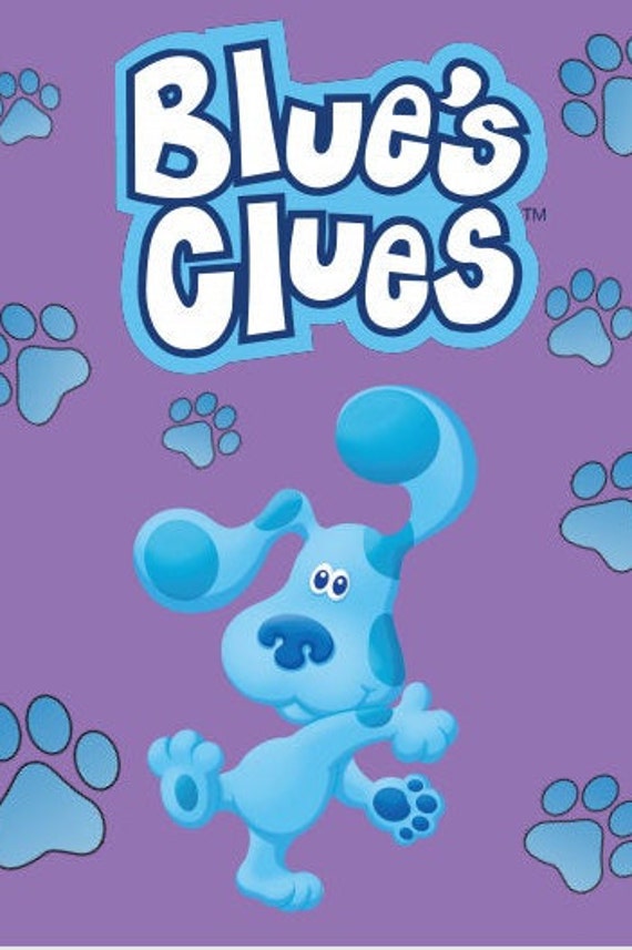 Printable blues clues coloring book pages