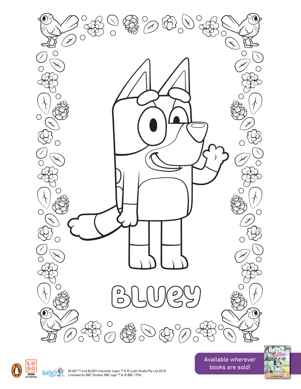 Bluey printables and activities brightly