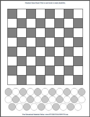 Diy checkers