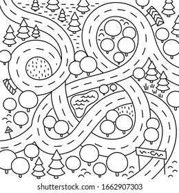 Thousand coloring pages board game royalty