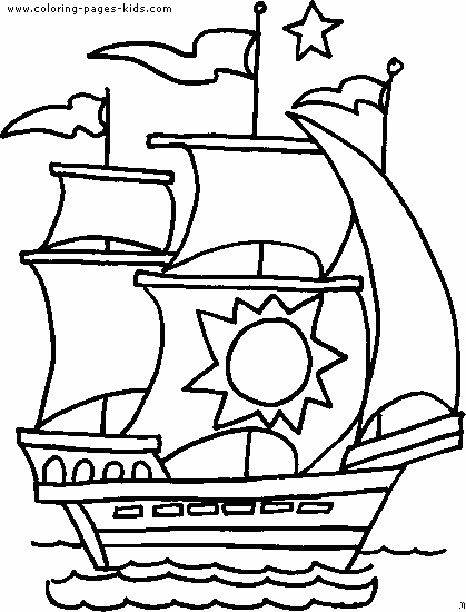 Boat coloring page free printable coloring sheets for kids