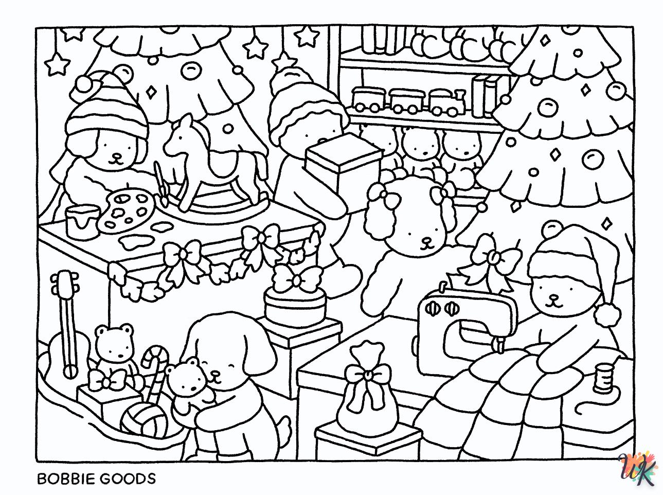 Coloriage bobbie goods personnage mignons gratuit ã imprimer