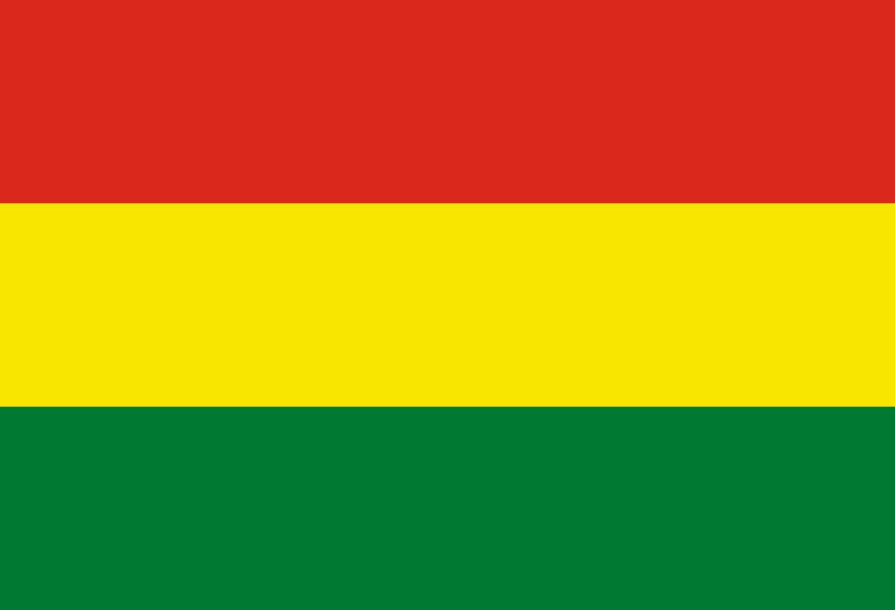 Bolivia flag color codes