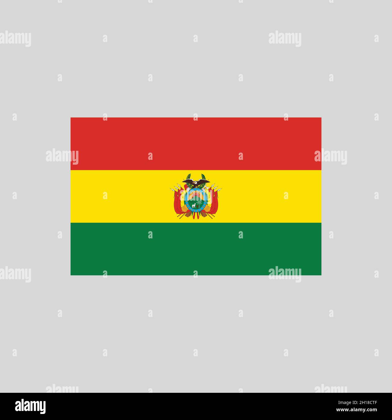 Bolivia flag outline stock vector images