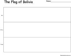 Bolivias flag