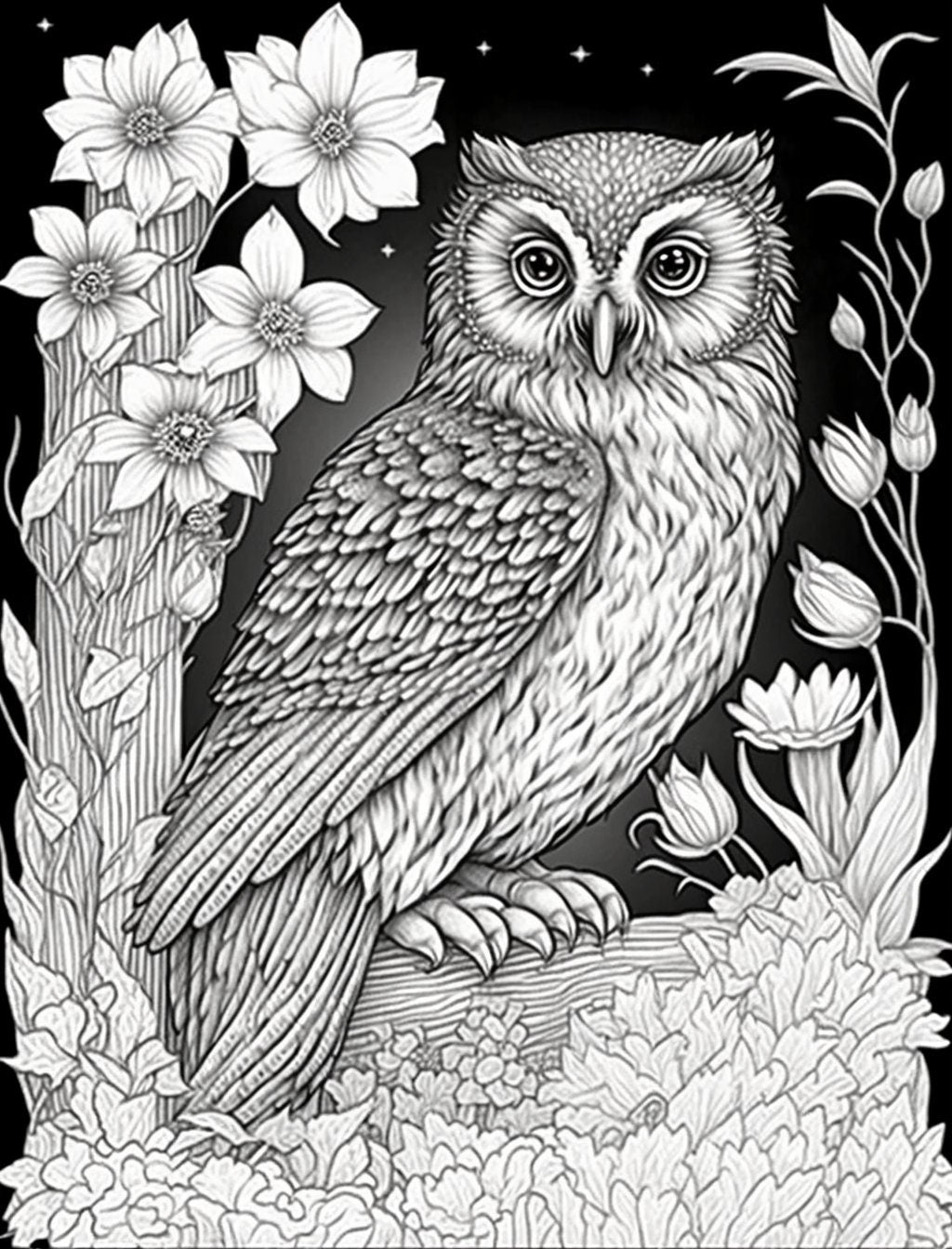 Adult coloring book pages images digital download