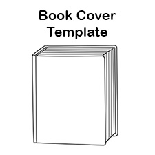 Free blank book cover template â book report reading clip art â tims printables