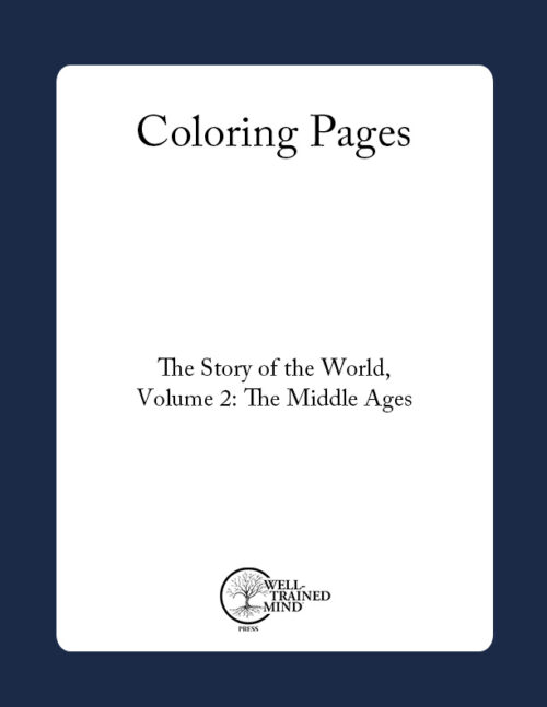 The story of the world vol the middle ages coloring pages downloadable pdf