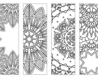 Image result for free printable bookmarks to color for adults mandala boyama sayfalarä yetiåkin boyama sayfalarä boyama sayfalarä mandala