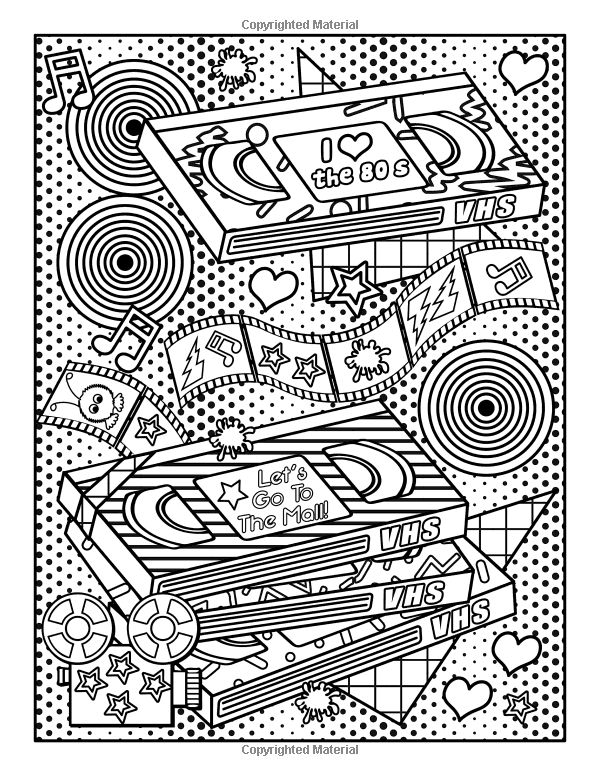 Like totally s adult coloring book s adult coloring book coloring books coloring book pages s coloring