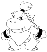 Bowser coloring pages free coloring pages