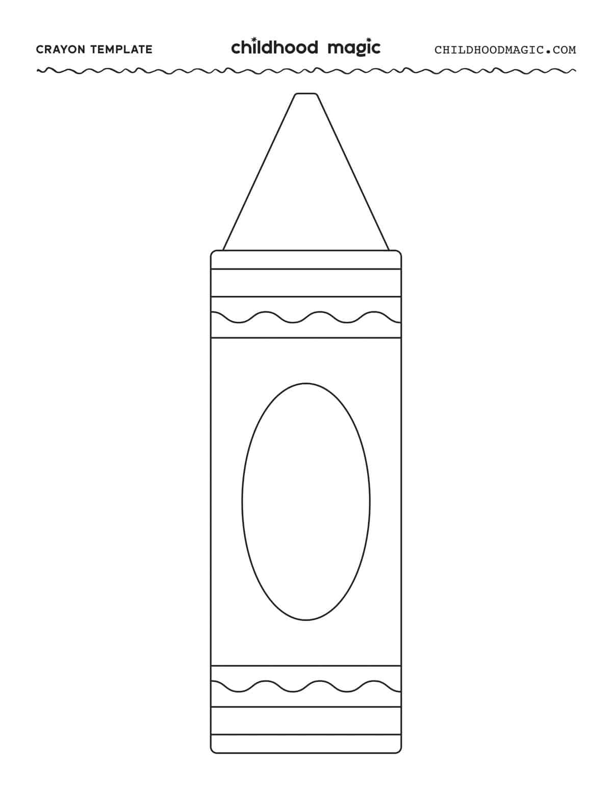 Crayon template