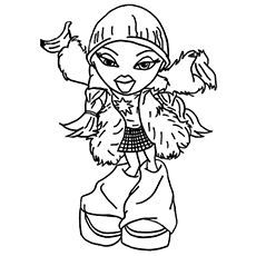 Top free printable bratz coloring pages online