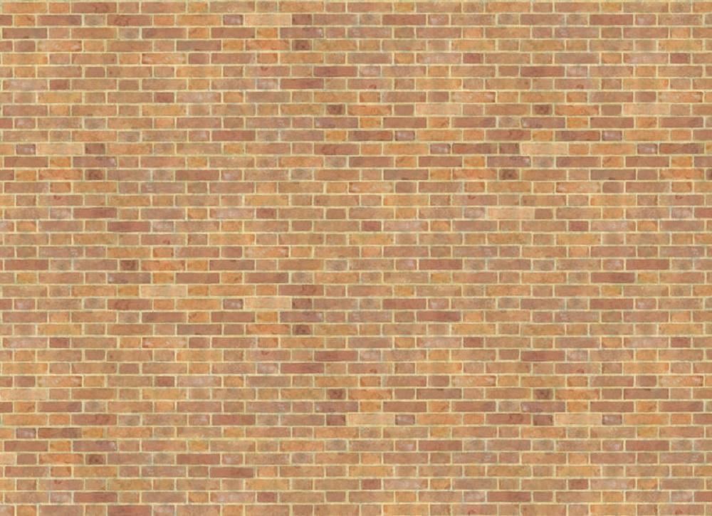 Dolls house old red brick paper miniature print exterior wallpaper scale for sale online