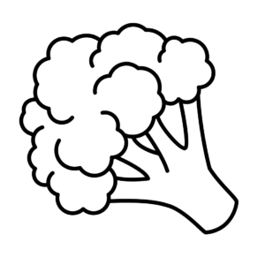 Broccoli coloring pages printable for free download