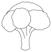 Broccoli coloring pages free coloring pages