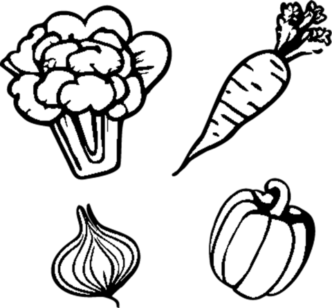 Broccoli coloring pages free coloring pages