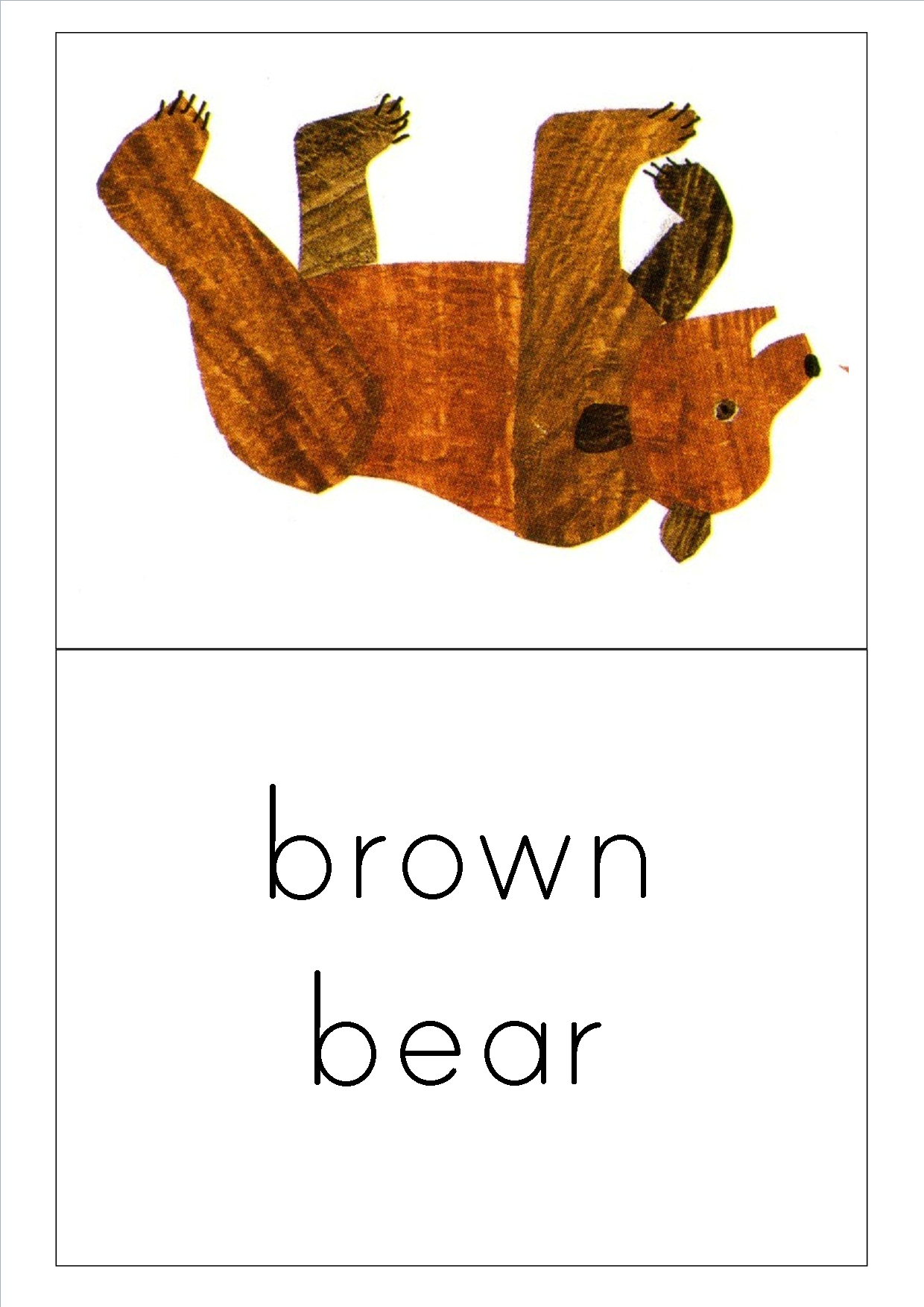 Brown bear brown bear what do you see primary efl resources