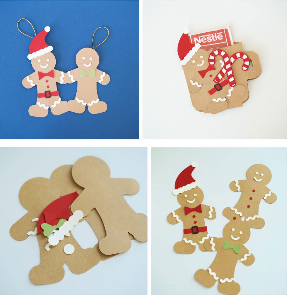 Gingerbread man templates