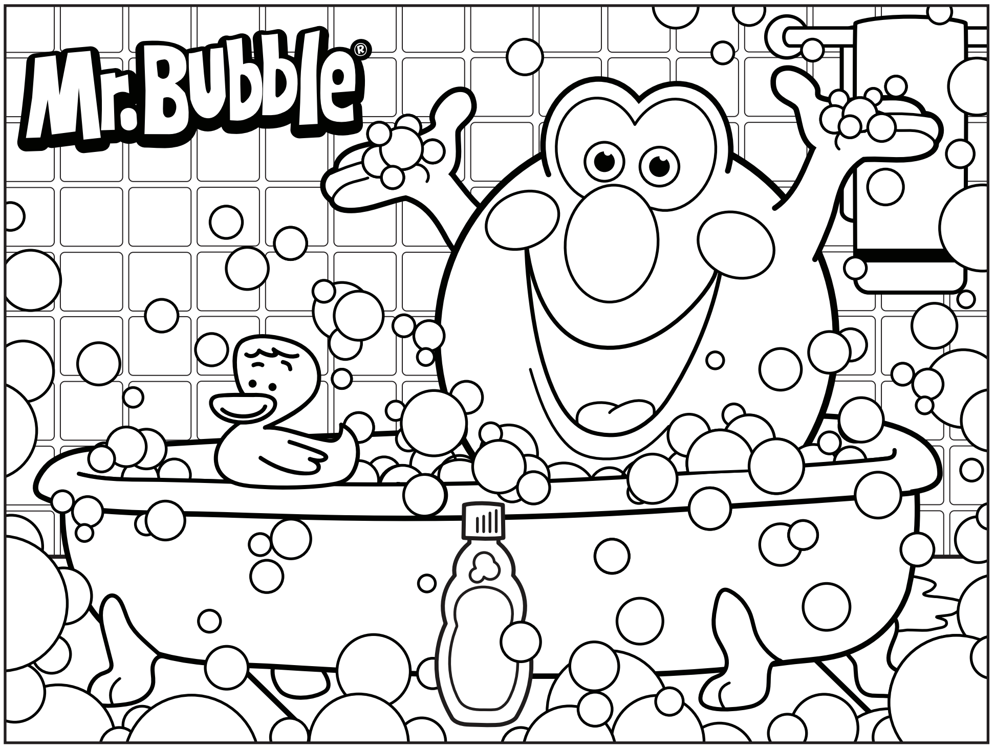 Bath time d coloring pages kids activities blog