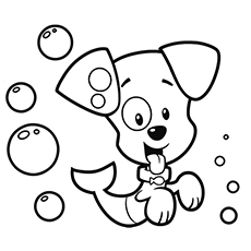 Bubble guppies coloring pages