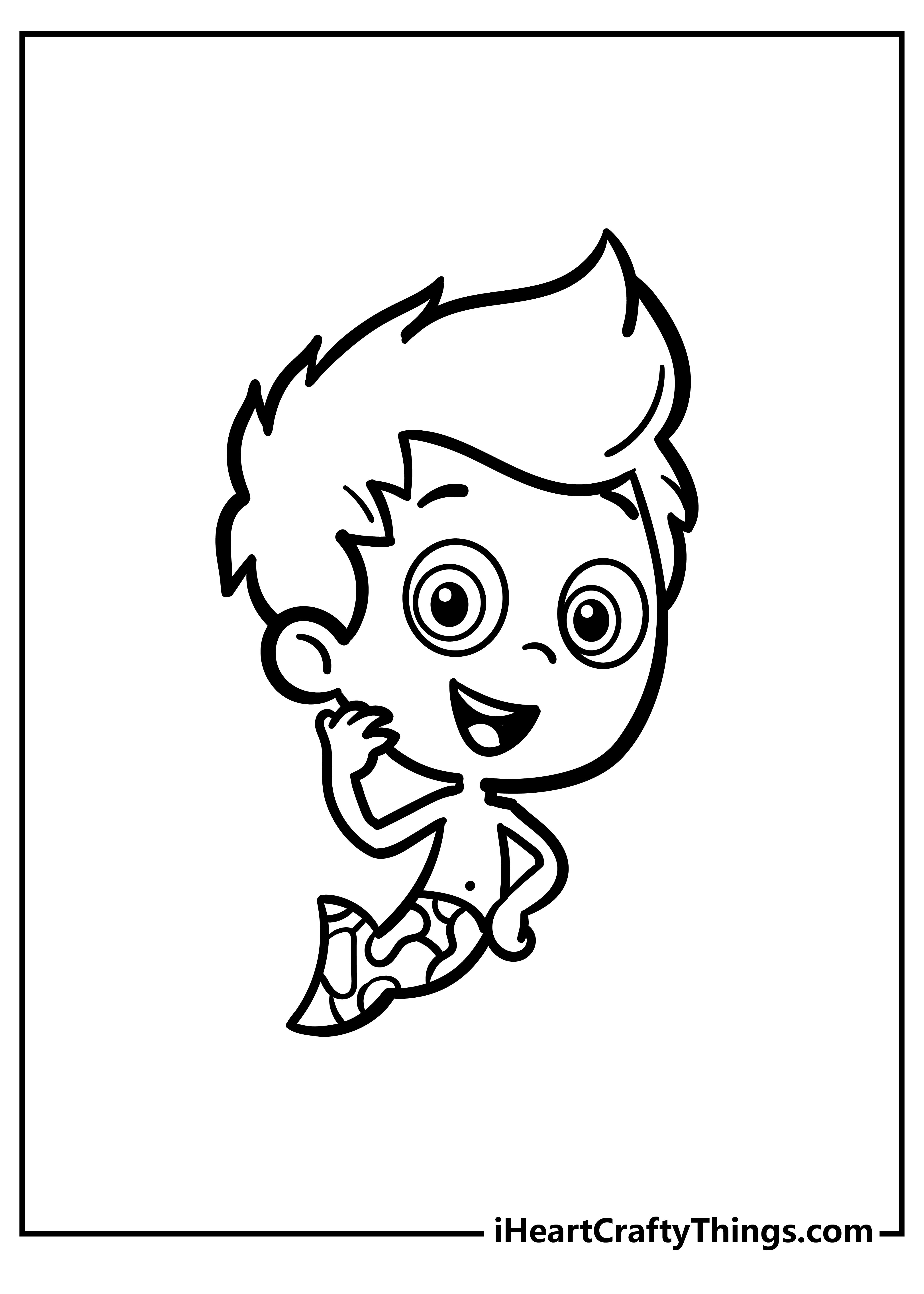 Bubble guppies coloring pages free printables