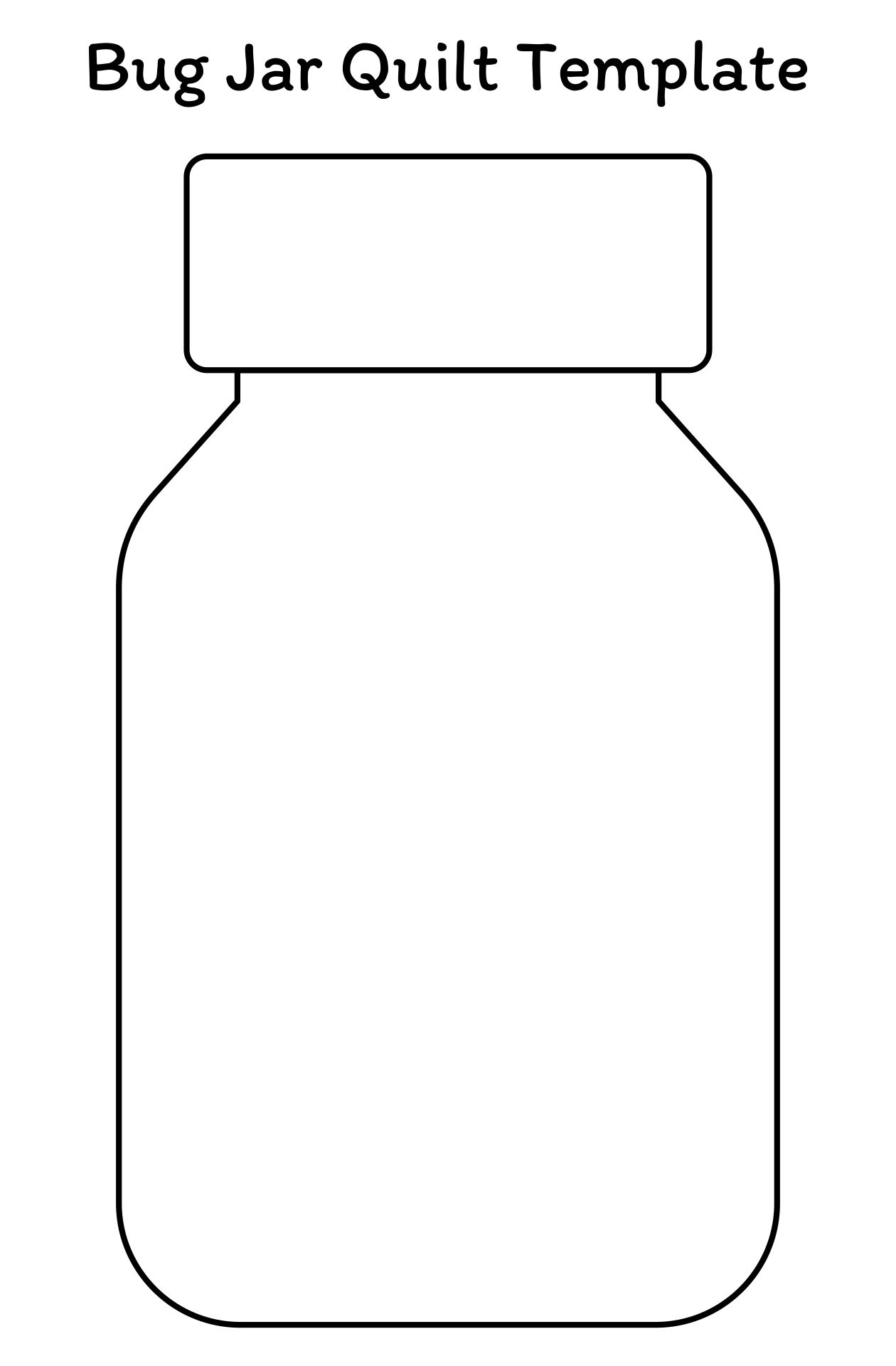 Best printable jar template pattern pdf for free at