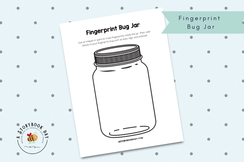 My fingerprint bug jar printable