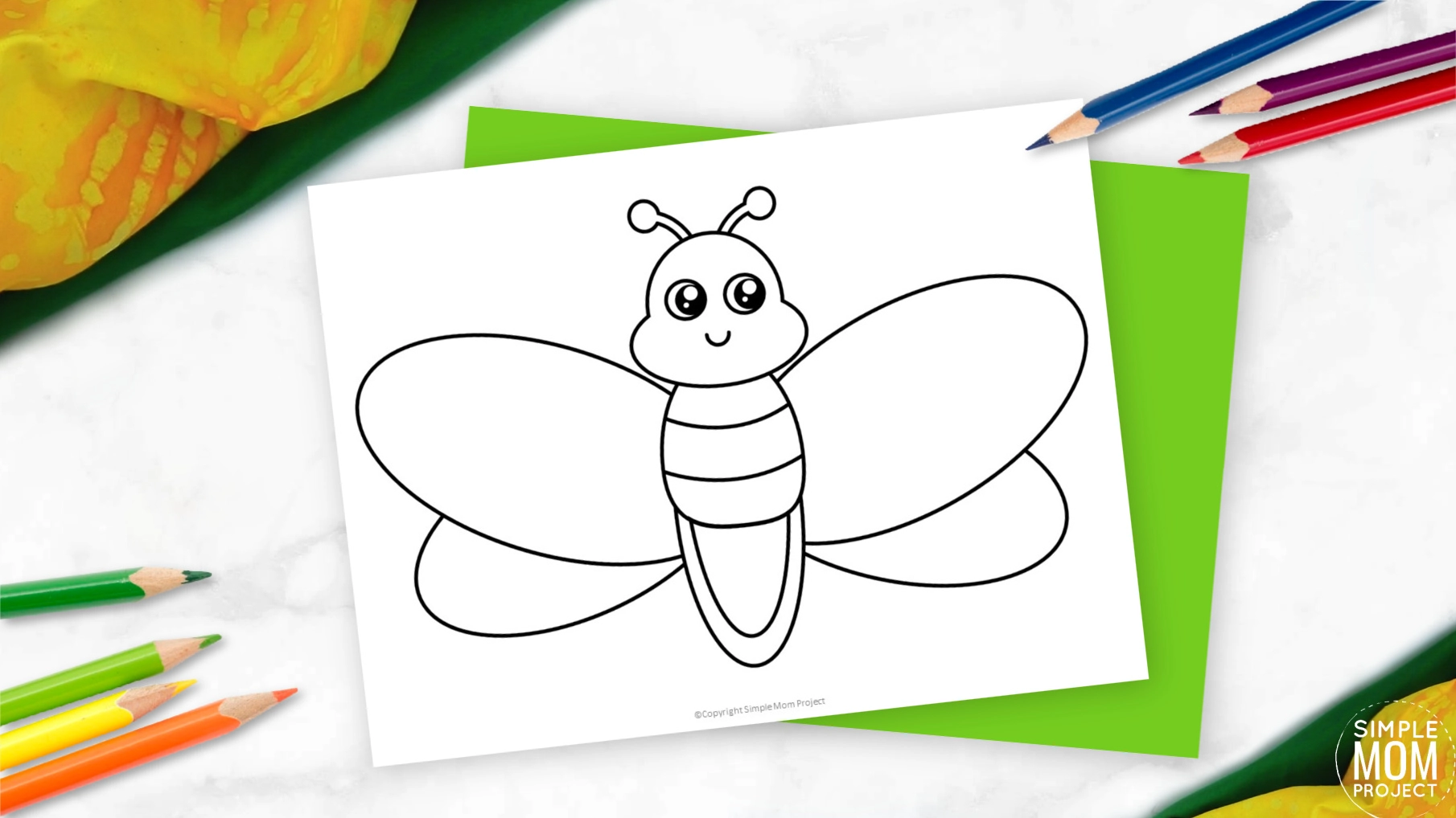 Printable insect and bug templates â simple mom project