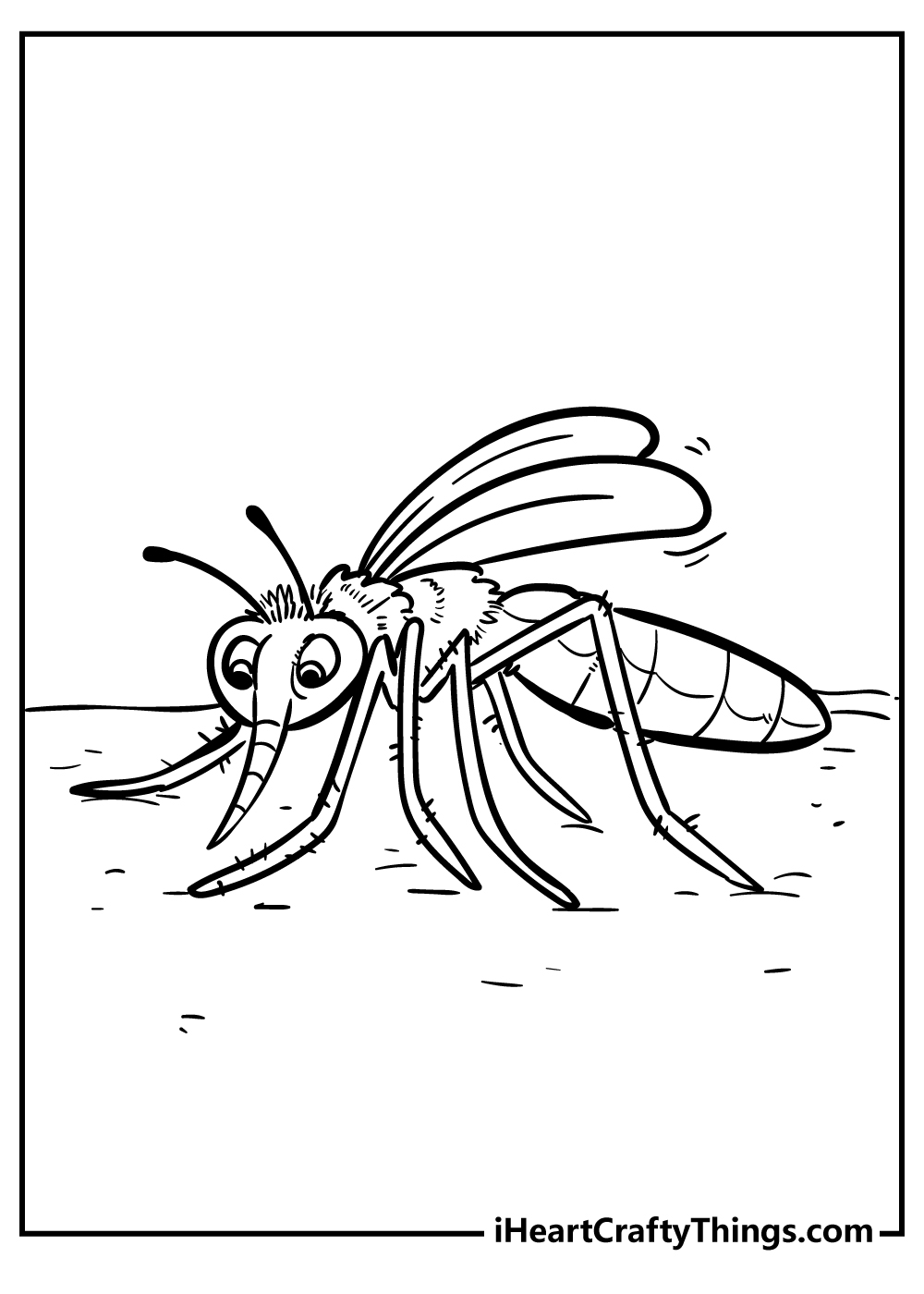 Insect coloring pages free printables