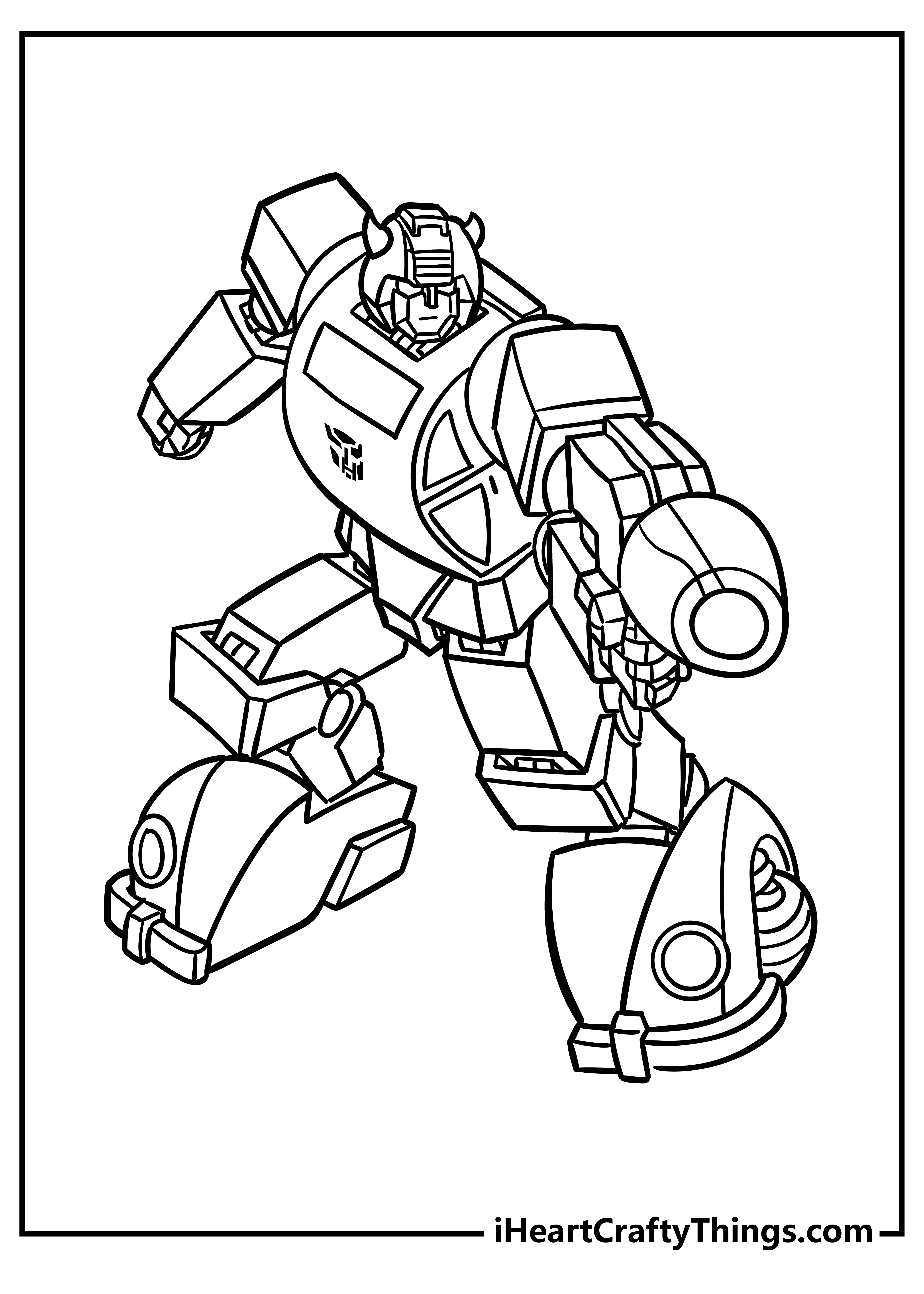 Bumblebee coloring pages free printables