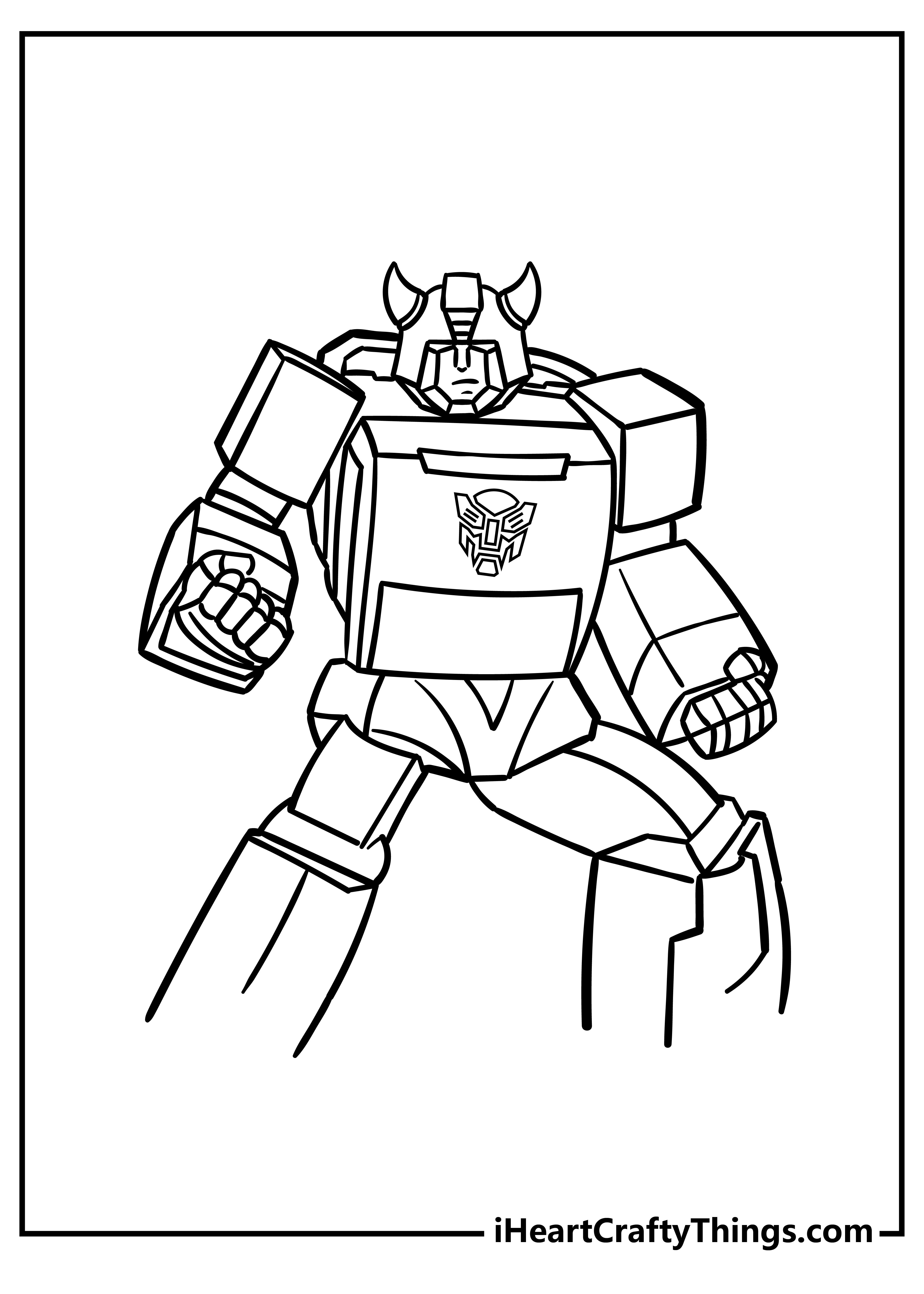 Bumblebee coloring pages free printables