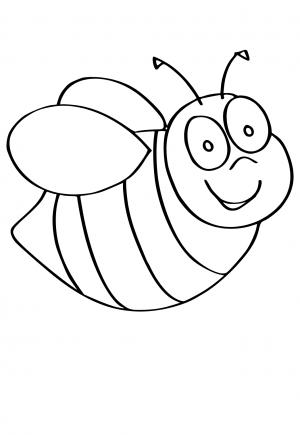 Free printable bumble bee coloring pages for adults and kids