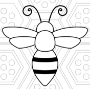 Bees coloring pages free coloring pages