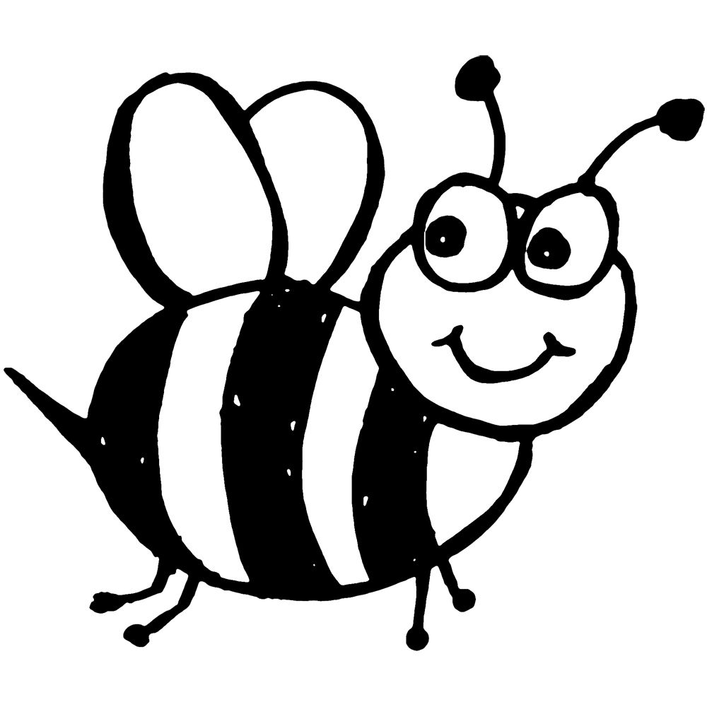 Bumble bee coloring page bee coloring pages bee pictures bee printables