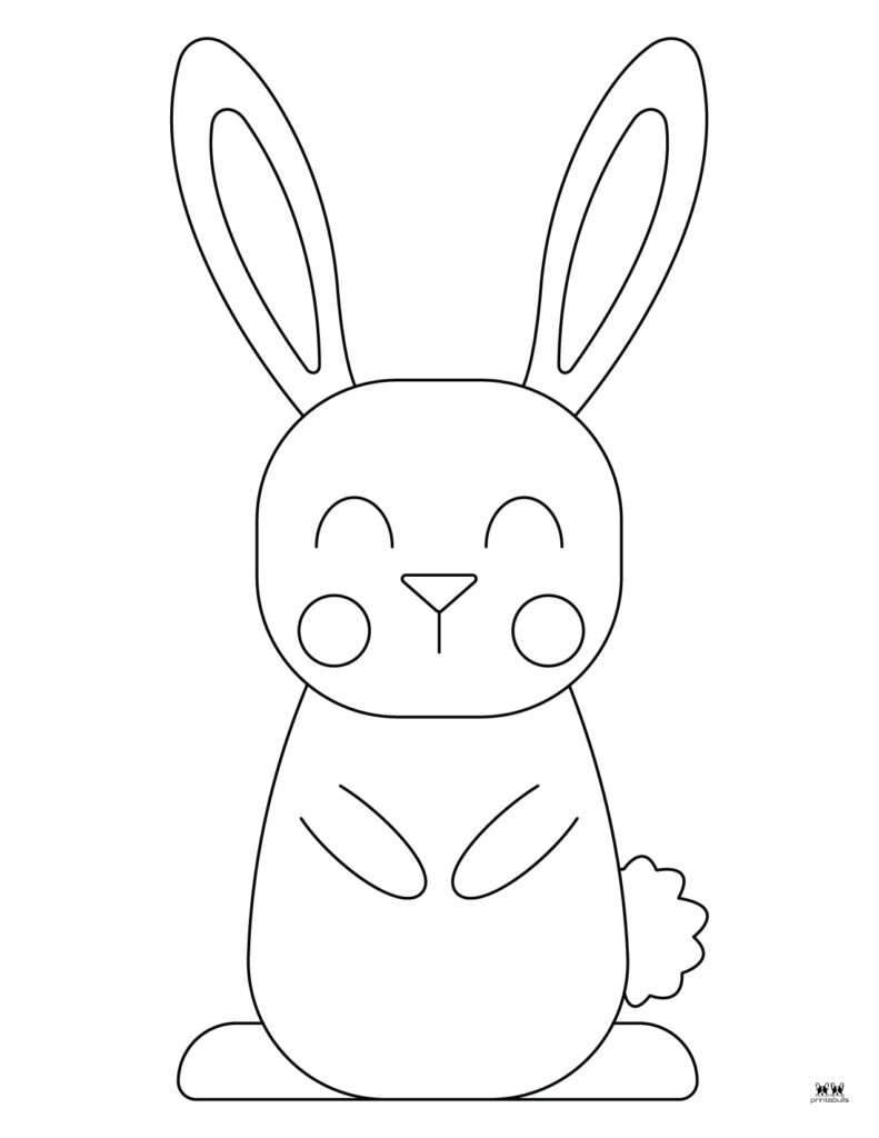 Bunny coloring pages