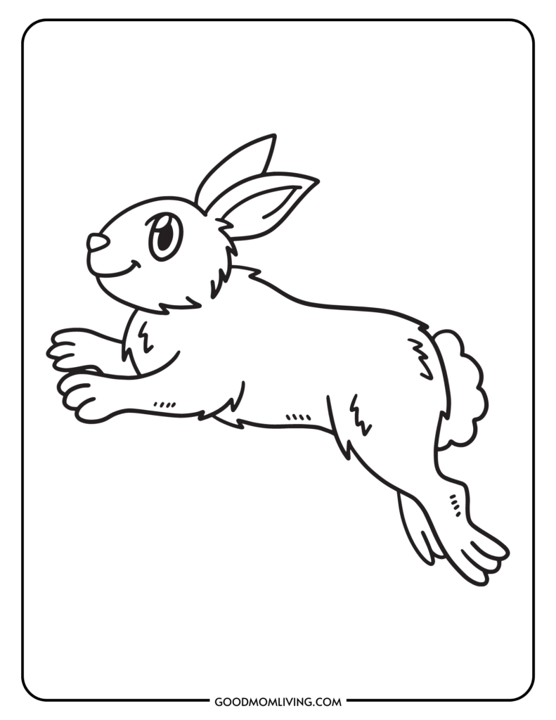 Bunny coloring pages rabbit coloring pages for kids