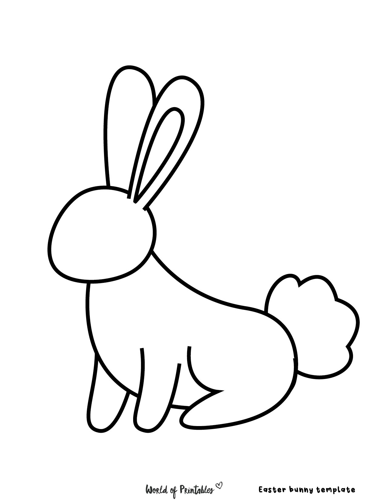 Best easter bunny printables