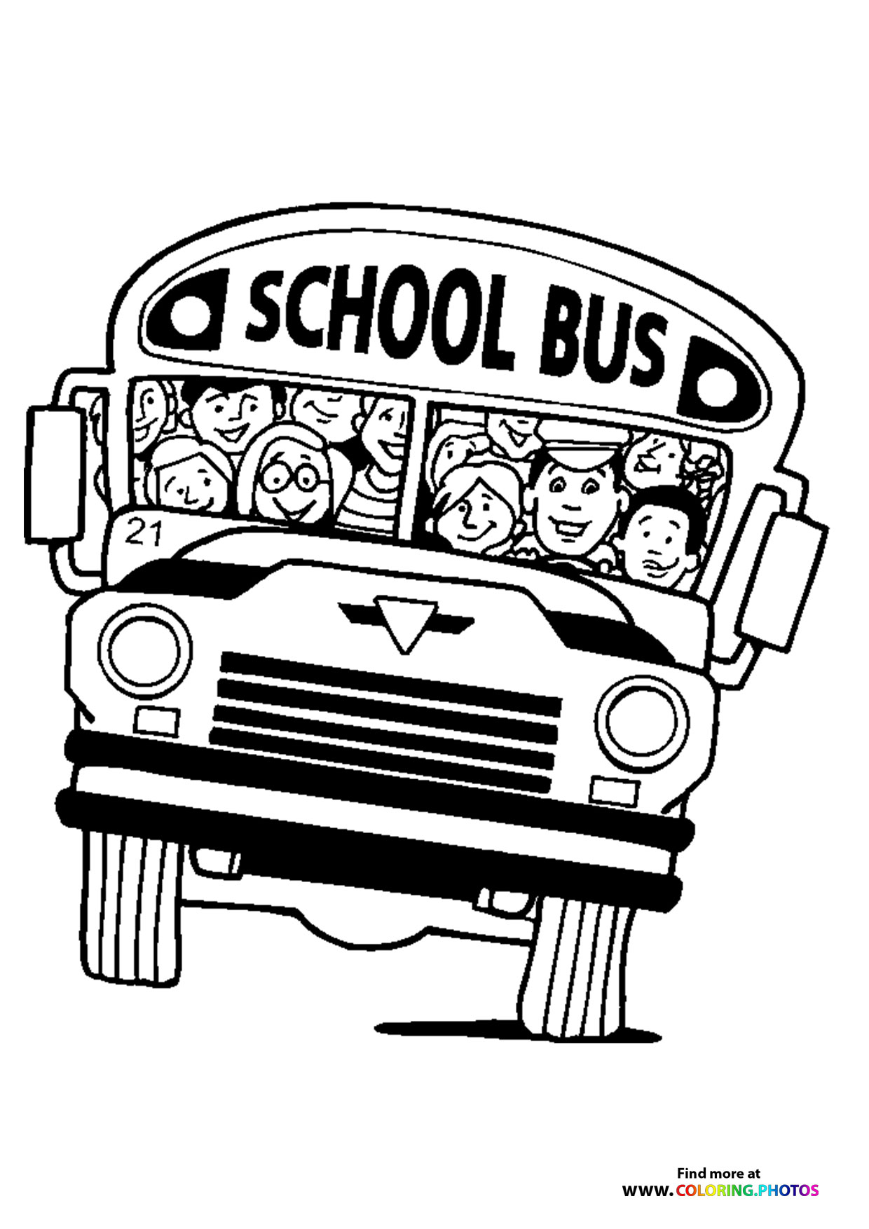 Back to school bus