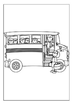 Printable school bus coloring pages a fun way to develop fine motor skills pdf