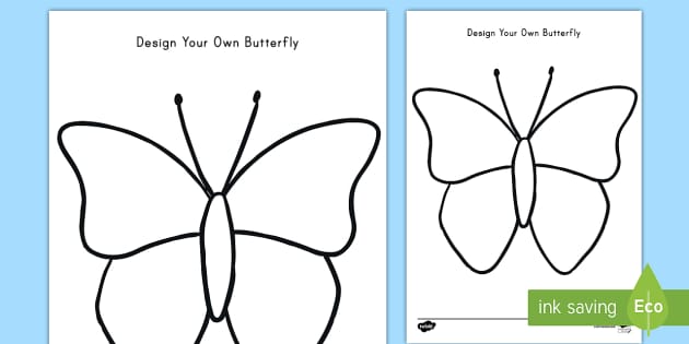 Butterfly loring page arts and crafts usa