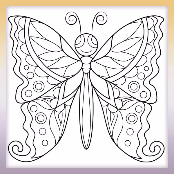 Butterfly â mandala â